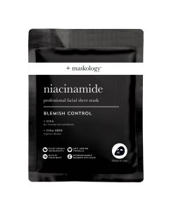 +maskology NIACINAMIDE Professional Sheet Mask
