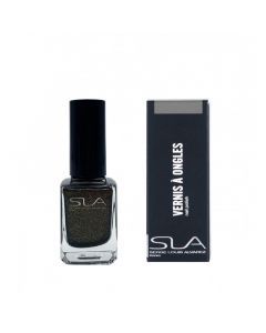 Color Extrem Nail Polish - Black with golden Nugget